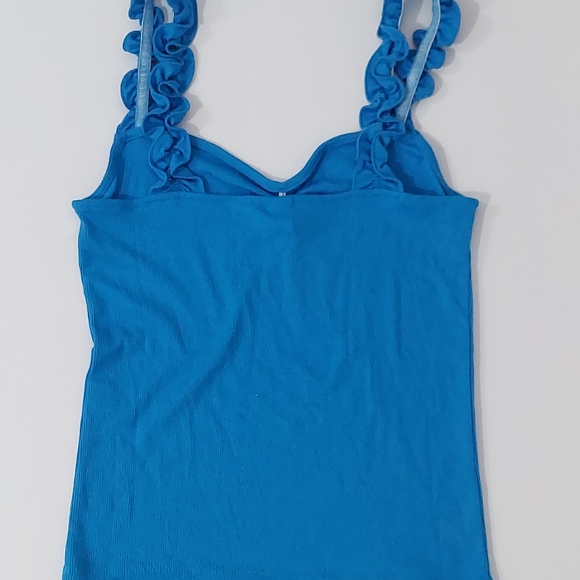 BP Ruffle Strap Tank Top - Picture 3 of 6